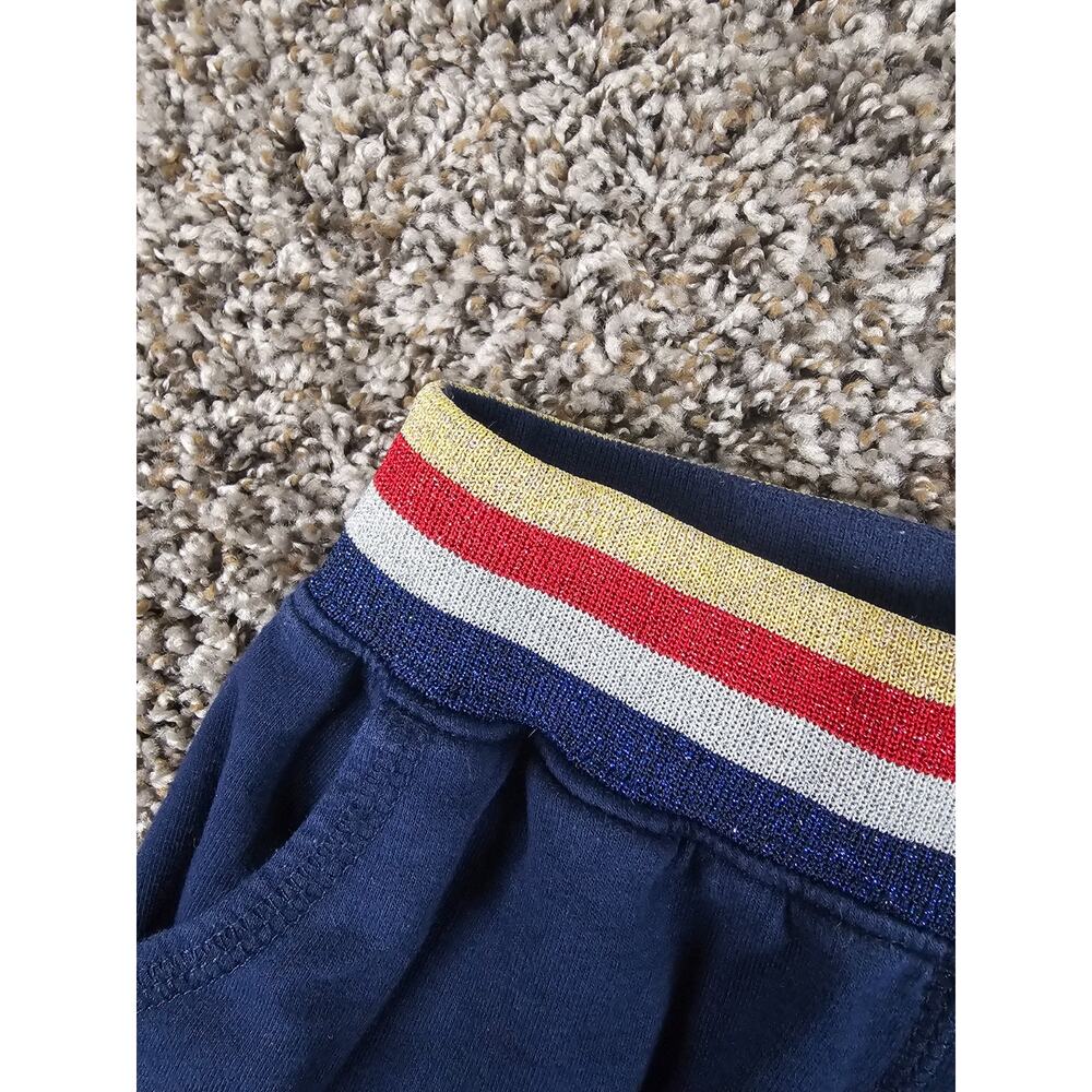 Hello Kitty Joggers Girls Sz S Red White Blue Go Team USA Pant Flag Patriotic - Picture 4 of 6